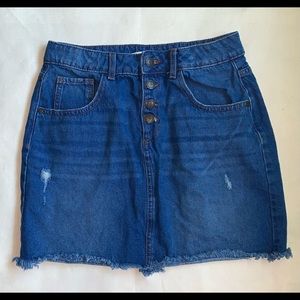 Marks and Spencer’s blue denim skirt, size 13-14